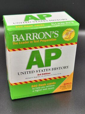 Barron's AP United States History Flash Cards -- 3rd Edition